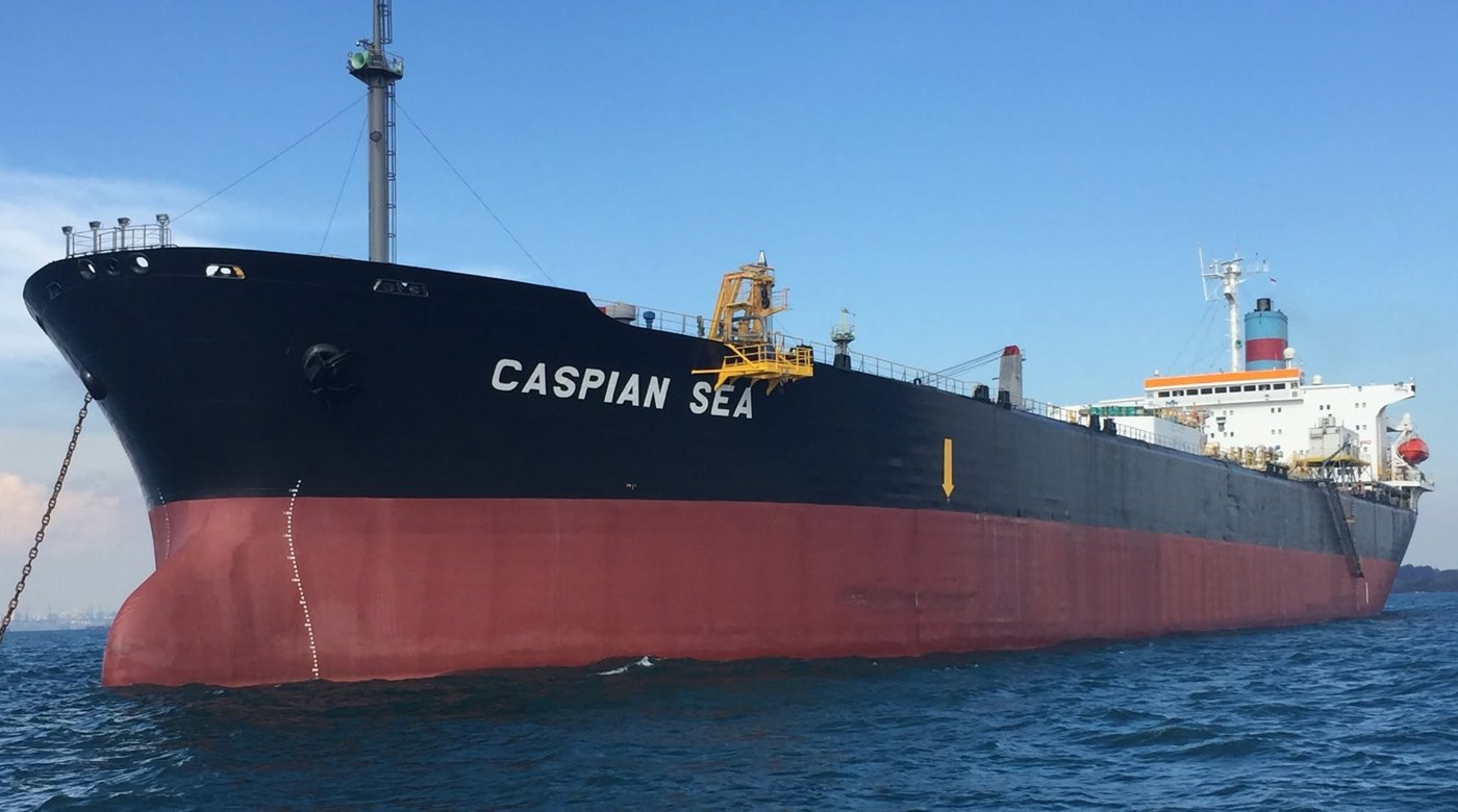 FSO Caspian Sea moored offshore